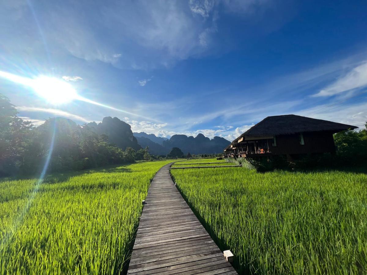 ViengTara VangVieng Resort Vang Vieng Exterior foto